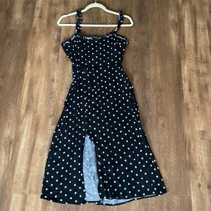 Polka Dot Midi Francesca’s Dress size Medium